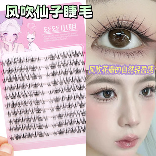 丝丝小姐被化妆师按头种草风吹仙子假睫毛女自然仿真分段式眼睫毛