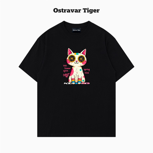 专柜新款！减龄鬼虎家短袖纯棉t