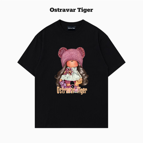 当季新款美式潮牌短袖纯棉t恤