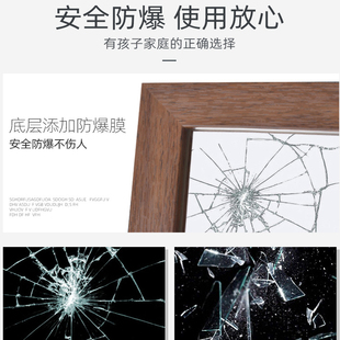 Yishare 店大镜子立体落地试衣镜防爆 穿衣镜壁挂墙家用全身镜服装