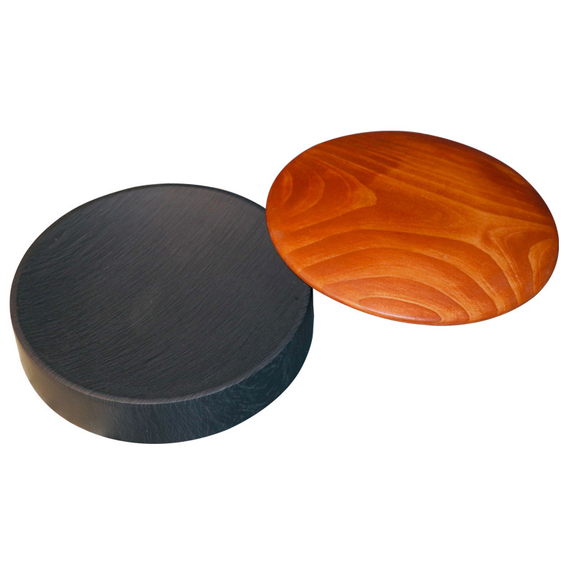 原石素心砚圆形方形带盖4寸5寸歙砚入门新手初学学生墨池墨碟石头