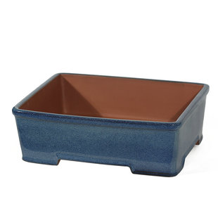 雅奢 白泥钧釉紫砂花盆 松柏 黑松 针柏盆景盆 枫树 梅花盆景