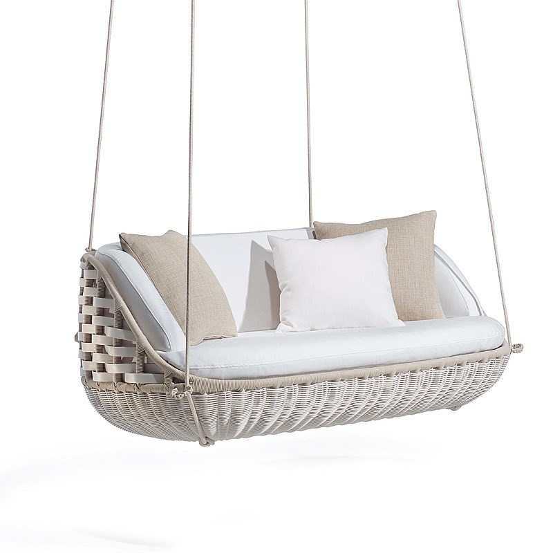 阳台吊椅双人吊篮户外休闲秋千田园民宿家用摇椅吊床藤椅室内摇篮