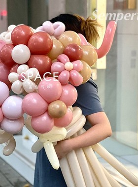 【260魔术球/100颗/珠光色】哥球Sempertex长条气球大型动物造型