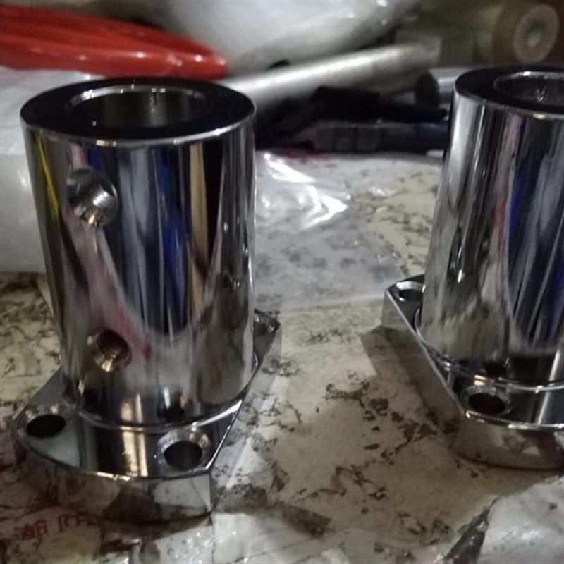 电镀法兰电镀开口法兰镀铬发法兰圆形支座导向轴支座镀铬光轴固定,包装,五金配件包装,淘宝优惠券,粉丝福利购,淘宝优惠卷