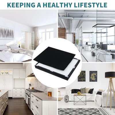 适配Filtrete Size D 空气净化器过滤器滤芯HEPA除雾霾 PM2.5滤网