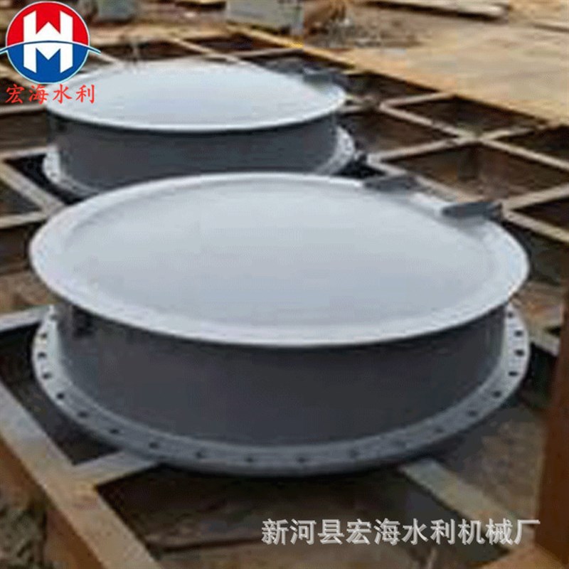 高强度不锈钢拍门防倒灌圆形方形浮箱钢制拍门泵站玻璃钢拍门厂家