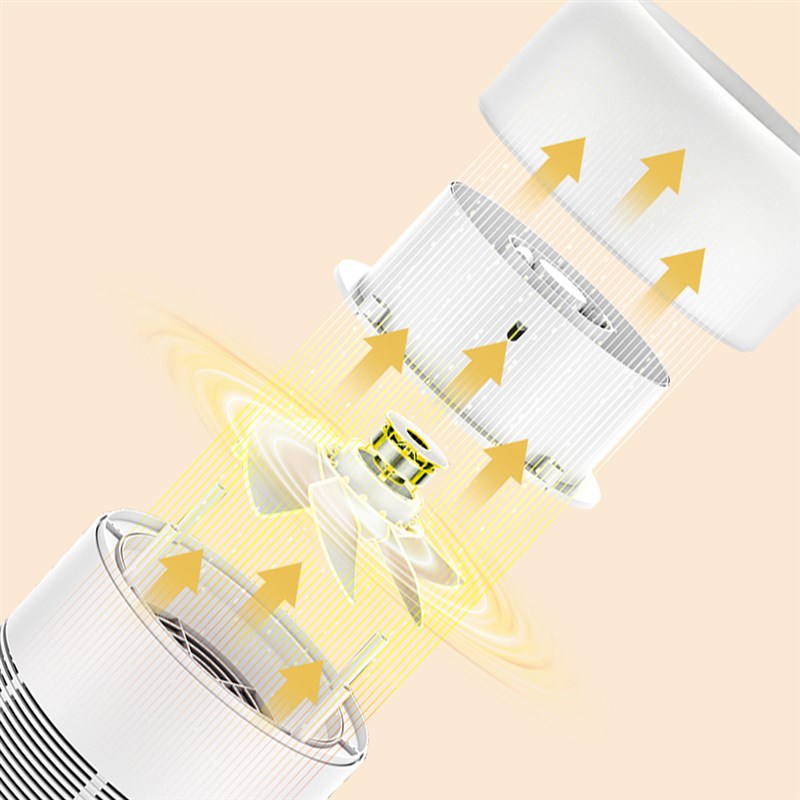 新款A8桌面净化器智能空气质量检测家用办公室轻音空气循环净化器