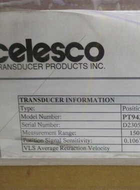 CELESCO PT9420-1200-112-1120 N