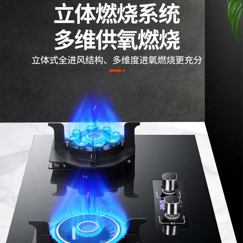 新飞正品猛火双炉天然气
