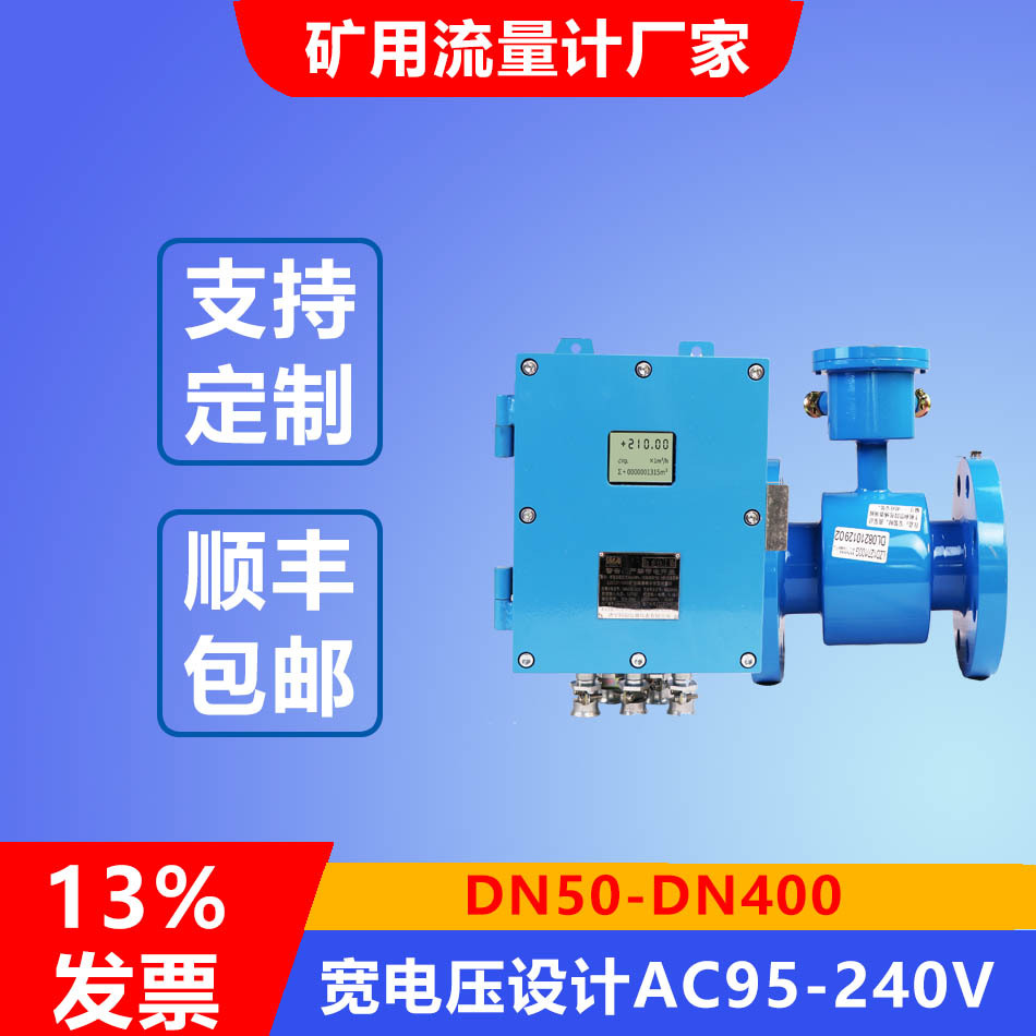 重型100口径井下隔爆兼本安型流量计矿安流量计LZD127/250G