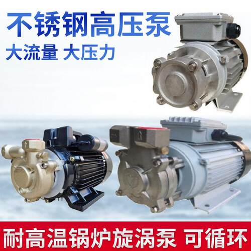 加压压电泵设备安装锅炉补给水微型漩涡泵机床冷却循环锅炉管道