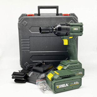 绿巨人20V充电无刷电动扳手木工多功能冲击扳手架子工汽修8220