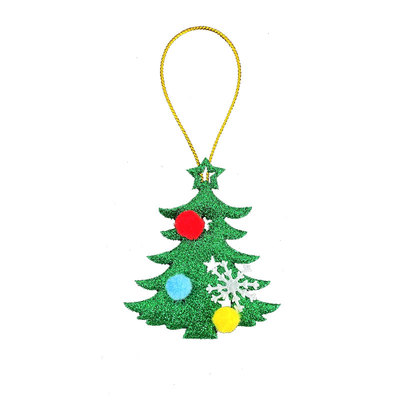 圣诞节装饰彩球圣诞树布置挂饰挂件材料包挂件小饰品配件装扮道具