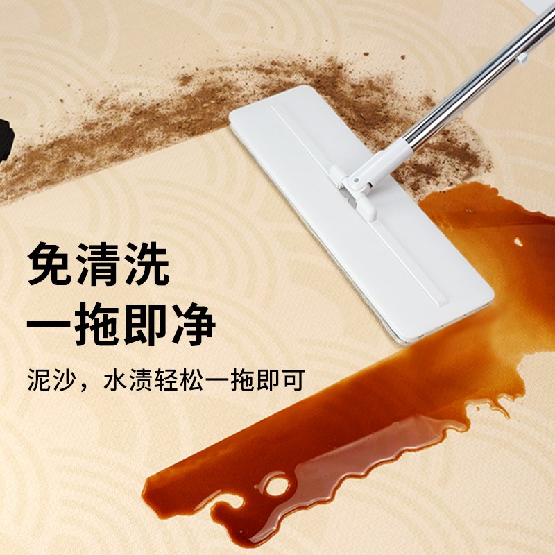 入户门地垫pvc新款喜庆门口脚垫乔迁家用免洗地毯可剪裁皮革门垫