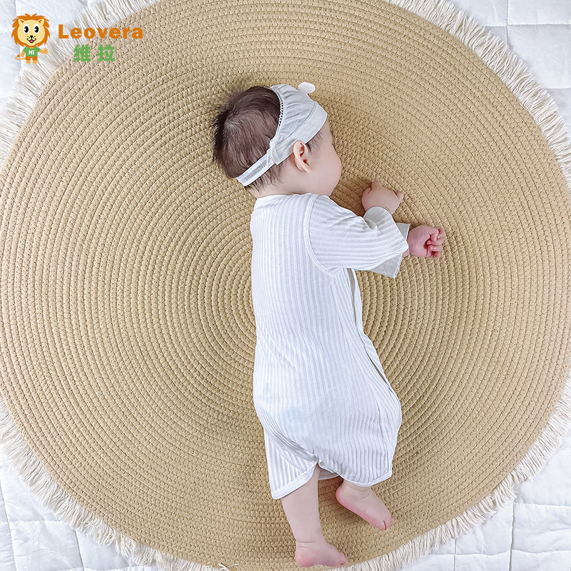 婴儿睡衣夏季薄款男女童连体衣服宝宝纯棉幼儿春秋睡袋空调服夏装,童装/婴儿装/亲子装,连身衣/爬服/哈衣,淘宝优惠券,粉丝福利购,淘宝优惠卷