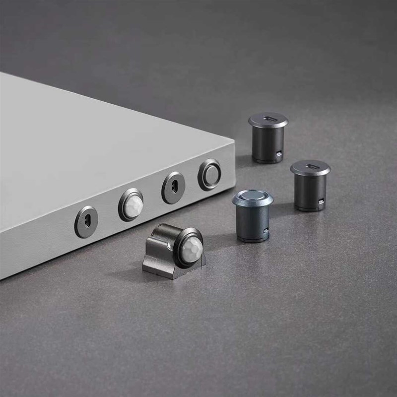 12V智能感应开关集控led橱衣柜手扫触摸层板灯可拆卸单双门控带