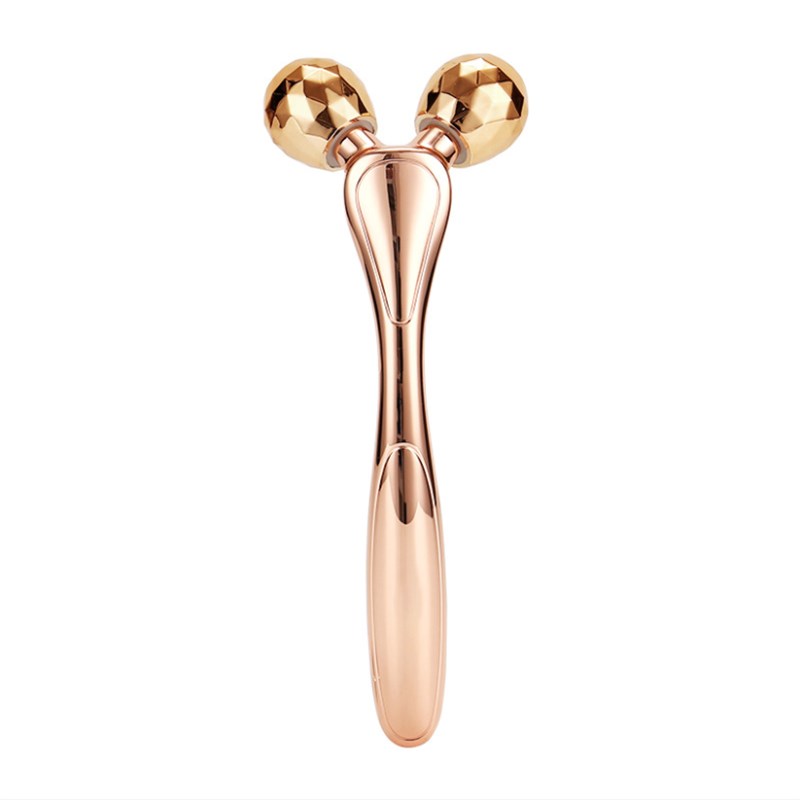 3D滚轮瘦脸仪银色金色个人护理按摩器材 脸部V脸瘦脸滚轮 银色金