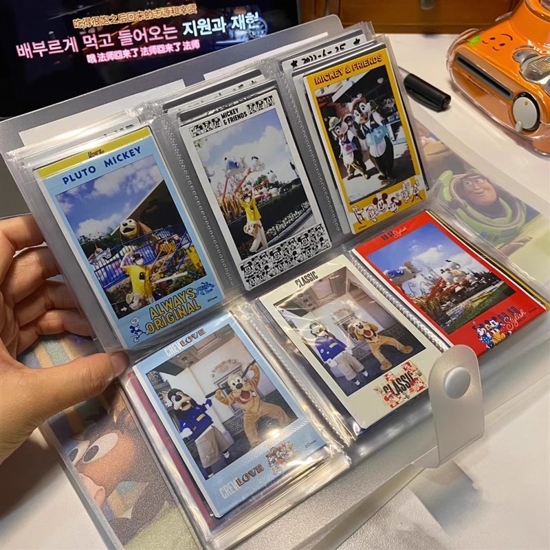 相册本3寸拍立得照片收纳明星卡片明信片卡册电影票纪念小卡影集