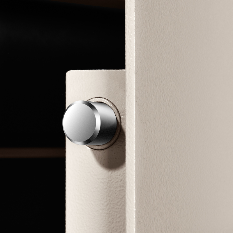 安锁保险箱家用小型床头保险柜高45cm防盗办公隐形保管箱全钢入墙