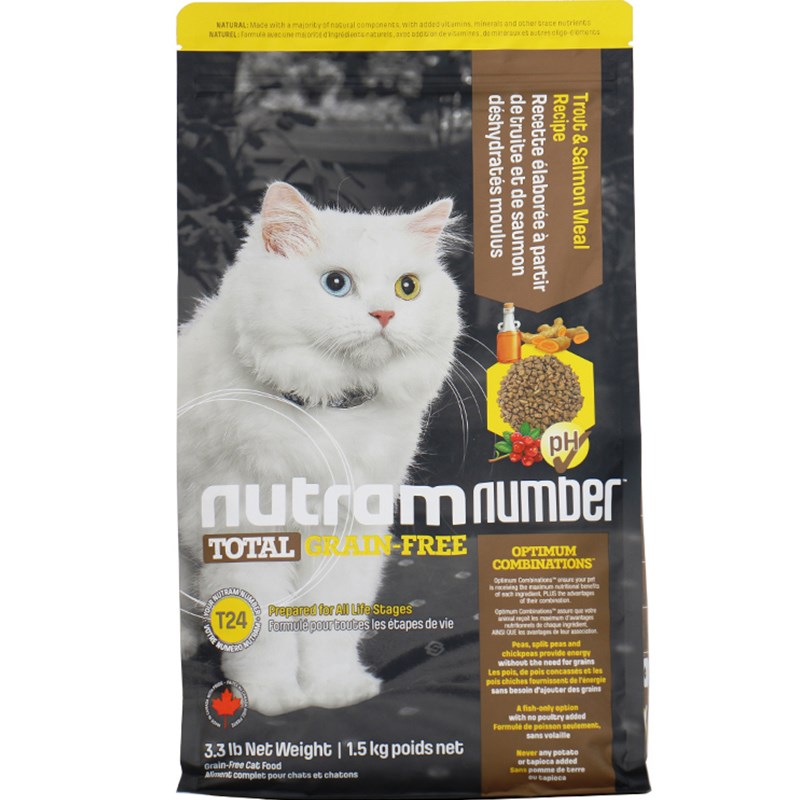 加拿大纽顿猫粮T32高蛋白鸡肉火鸡T24鱼肉去骨鳟鱼T22幼猫成猫