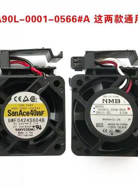 全新A90L-0001-0566#A 9WF0424S604B发那科24V风扇1608VL-05W-B69
