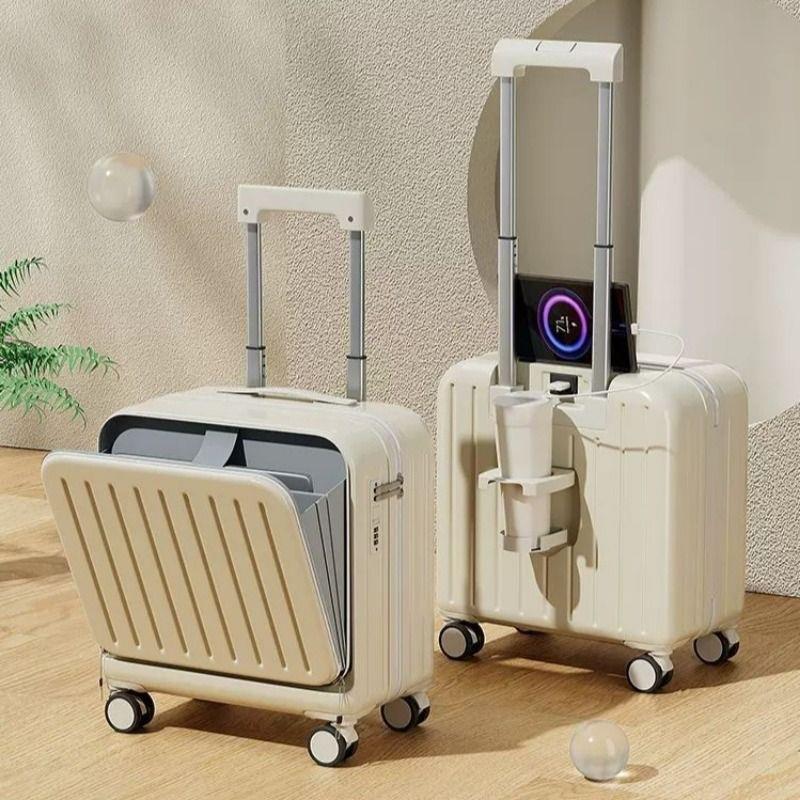 拉杆行李箱小型旅行箱前开口