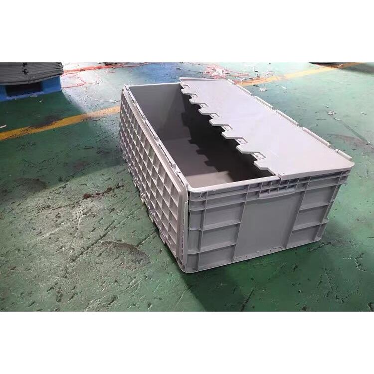 超大灰色物流箱塑料MAG养周箱长条鱼长养转龟缸收纳盒大号箱子大 - 实物图