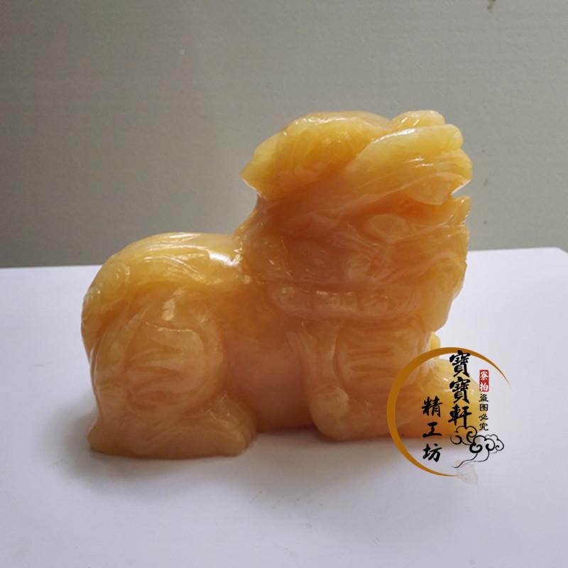 摆天然赑黄玉大玄空CIO龙九子件囚牛睚眦嘲风蒲牢猊屃狴犴狻负屃