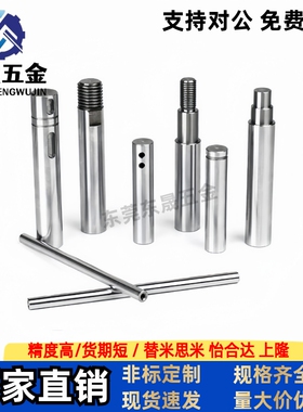 一端内螺纹导向轴 SCD11 SCD14 SCE11 SCE14 带扳手槽型 镀铬棒