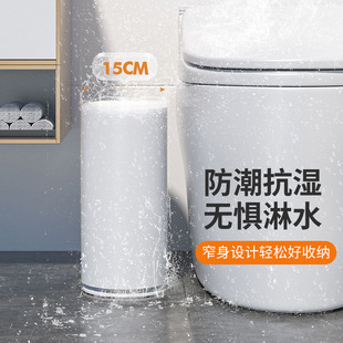 家用按压翻盖塑料高颜值双层垃圾筒客厅可分类干湿分离垃圾桶
