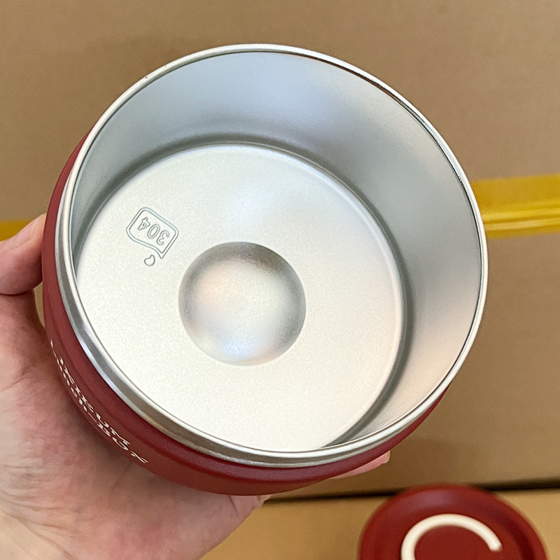 鸿牛工厂304不锈钢真空保温饭盒双层餐盒圆形多层上班学生带