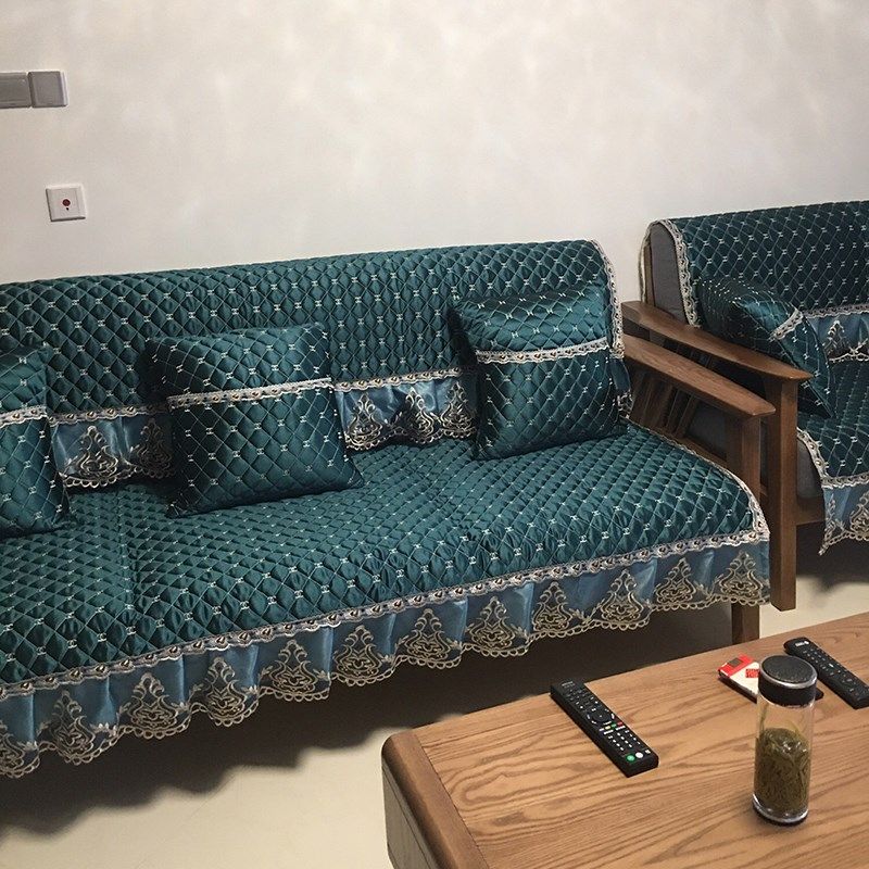 蓝色衬布蕾丝边沙发垫装饰网纱刺绣边辅料桌布罩边加长裙边,居家布艺,花边/蕾丝,淘宝优惠券,粉丝福利购,淘宝优惠卷