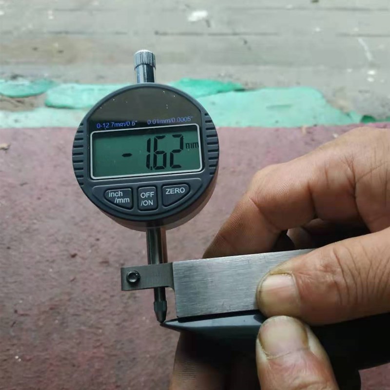 笛头口风尺准确测量萨克斯单簧管笛头风口数据底面磨床加工公英制