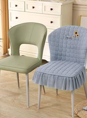 餐子桌椅子套罩2025新款欧式高凳套罩级套感座椅弧形异形餐椅N427