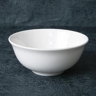 高白瓷系列淳陶瓷白雕瓷骨瓷套具装浮米饭碗碟盘子厨房套件陶瓷餐
