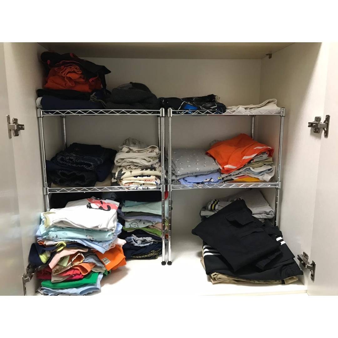 层厨房置架两层整体橱物柜隔架台面整架子理碗架锅架微波炉烤箱架