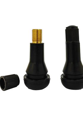 气门嘴车真空胎轮汽胎TR413橡胶真空T30054铜R414安嘴全高气密性