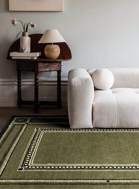 摩洛哥庄园中风地毯客级厅法WJO式绿色摩洛哥域风异高感卧室茶古