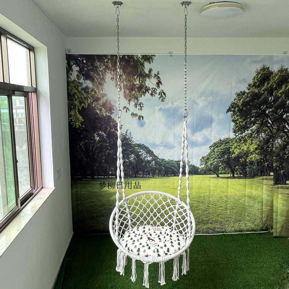 秋千001户庭院吊椅外升级高强台版室阳吊篮椅子抖音户外摇篮内椅