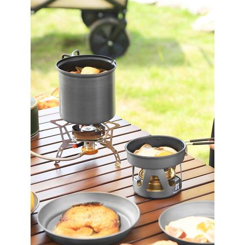 诺花园便歌携户外锅具露营RGCO21A2野泡炊不锅粘煮饭面锅卡式炉炊