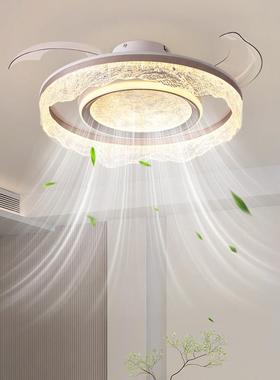卧室灯隐形吊扇灯静护音眼主卧灯房间饭厅灯顶灯高智端吸能AVK吊