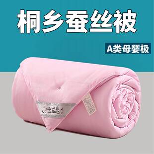 桐乡丝被蚕A类母婴级桑蚕丝蚕被春秋冬被芯被子加厚保暖1桑00GWN%