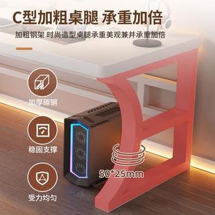 电脑桌式 书桌学生房家学习桌租桌子台小户型卧室简约7.7白用色办