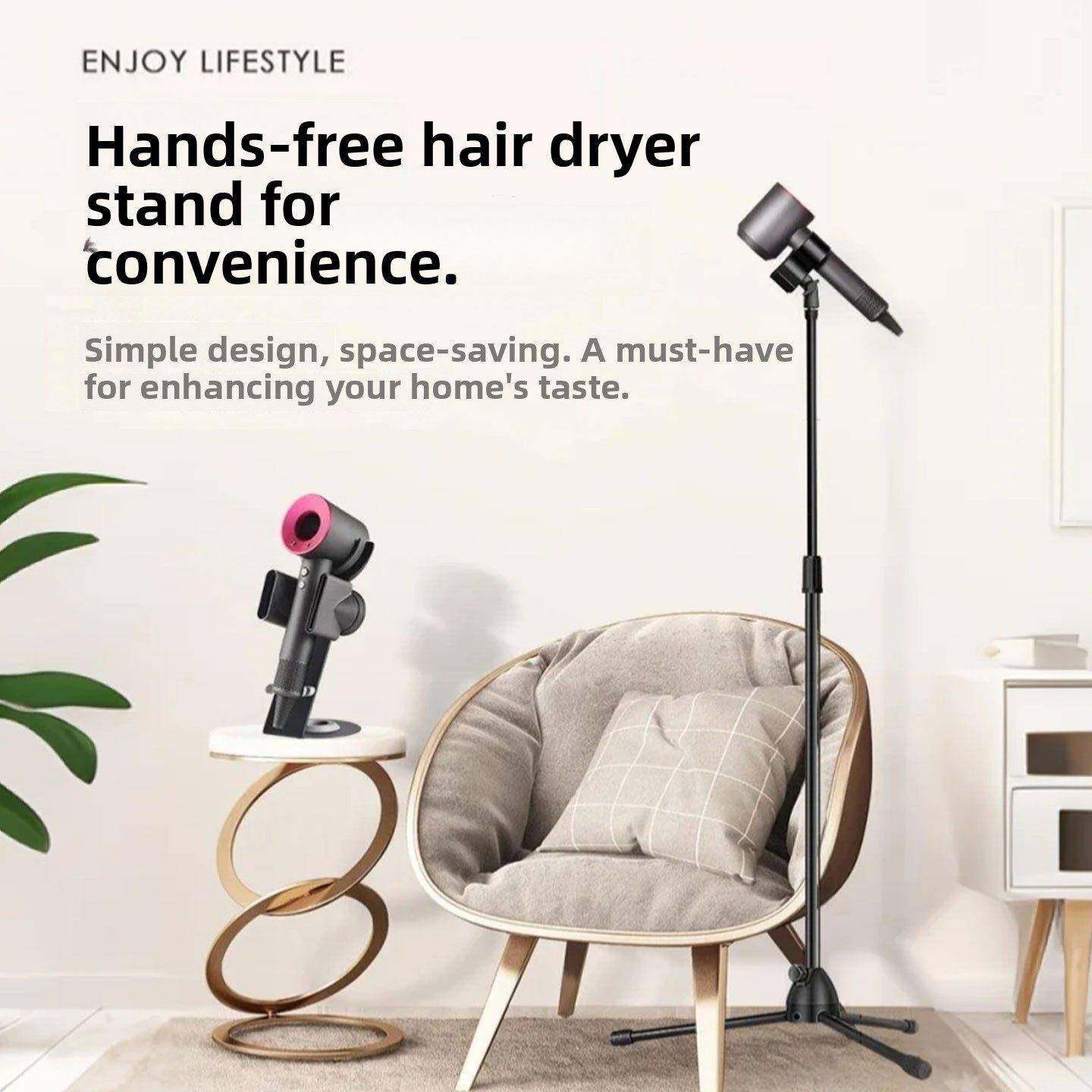 加吹风机支架架落地人吹头发神重器RYS电吹风置物解放双手风懒筒