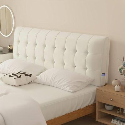 新款床包头软包KPE靠背绒布垫靠榻榻米无床头防撞靠背靠墙靠床软