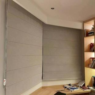 双房层日夜罗马帘折叠客厅卧室书卧室76005958全遮光光半透帘电动