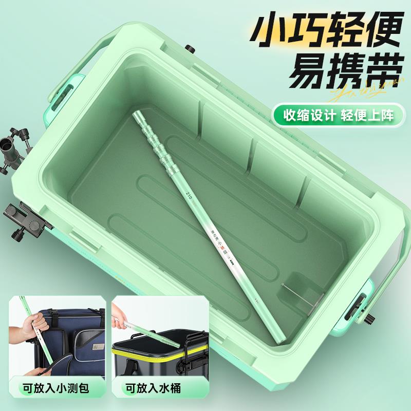 小蜓短节碳素抄抄网xqtdjcw0折竿网全套叠捞鱼网兜伸缩蜻抄网杆便