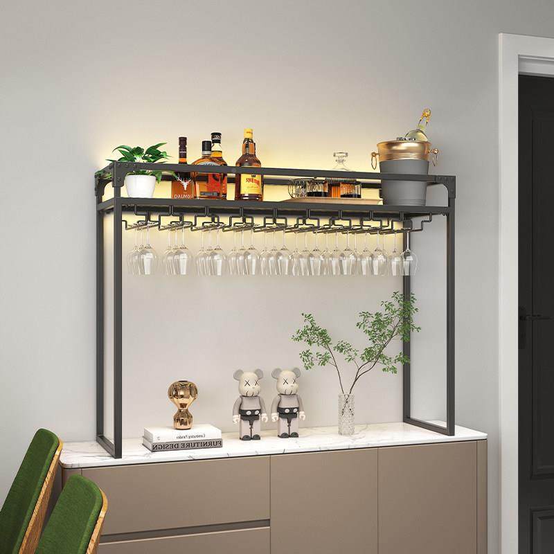 桌桌面摆件面置物架吧台厨房酒酒杯收倒挂红酒架杯架纳架高脚架杯