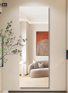 BLE无框穿衣镜壁挂全身镜 约简直角落地45622镜大镜子玄关O镜试衣